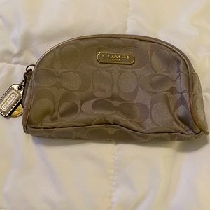 Coach small cosmetic bag